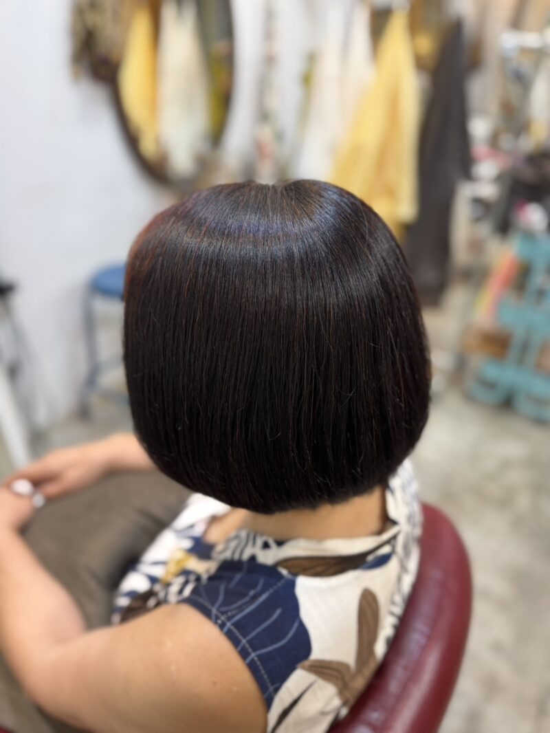 ヘナ染め後